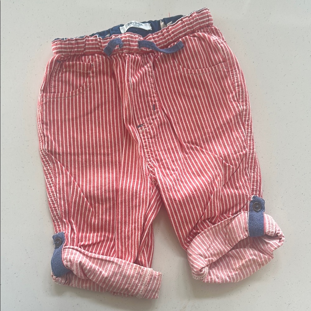 Baby Boden Red and white Striped Casual Bottoms
